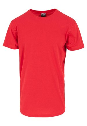 Urban Classics SHAPED LONG DO NOT USE - T-Shirt basic - fire red