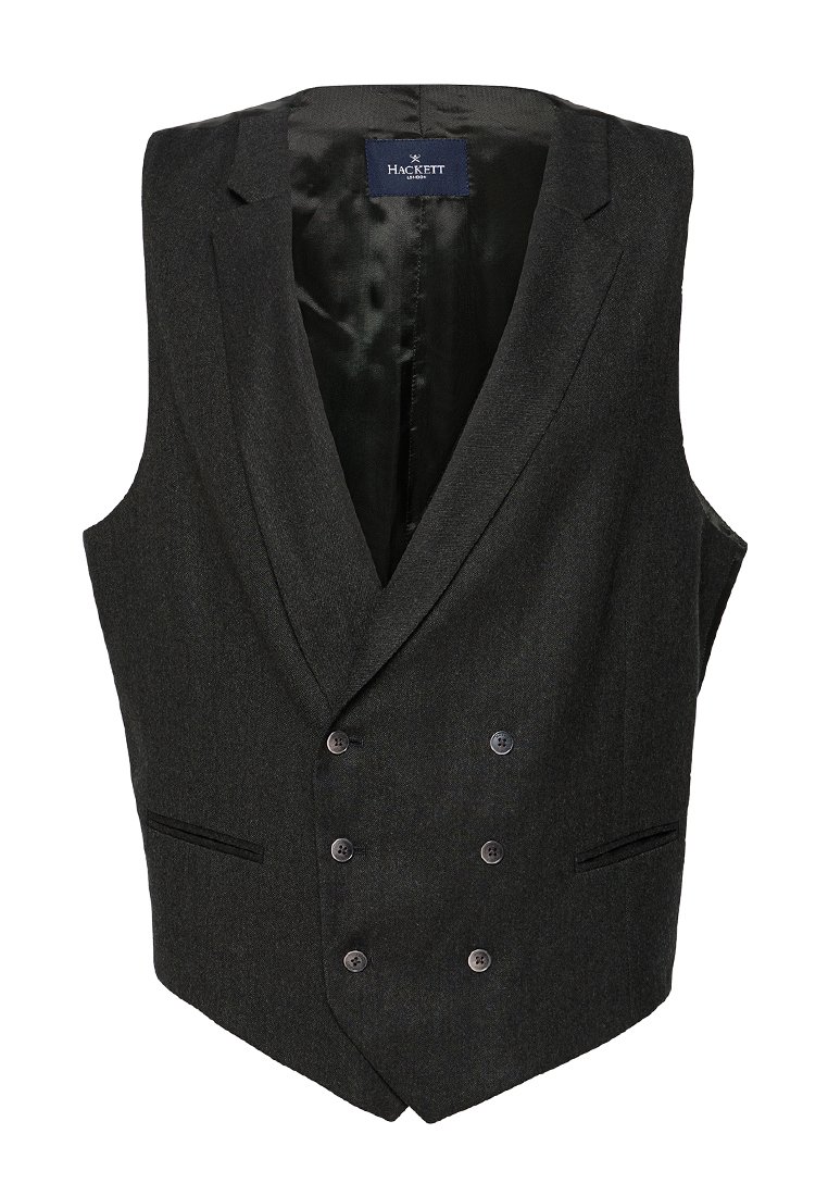 Hackett London Gilet donkergrijs