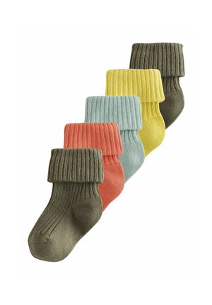 Next, ROLL TOP BABY SOCKS 5 PACK - Socks - autumnal bright