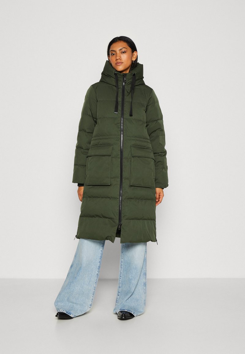 MSCH Copenhagen ZIP Daunenmantel duffel bag/dunkelgrün Zalando.de