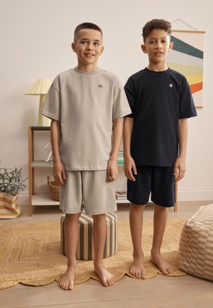 Next, 2 PACK SET - Pidžaamakomplekt - black/ecru plain