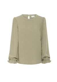 KANITA ROUND NECK SOLID - Blouse - vetiver cc