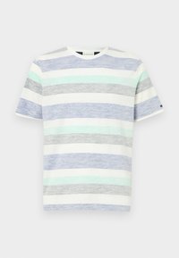 INSIDE PRINTED STRIPE - T-shirt imprimé - crest blue/multi coloured