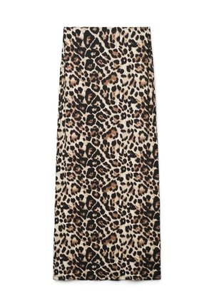 Terranova, GONNA LUNGA ANIMALIER - Gonna lunga - var nero