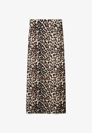Terranova, GONNA LUNGA ANIMALIER - Gonna lunga - var nero