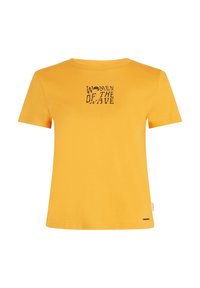 WOTW - T-shirt print - golden honey