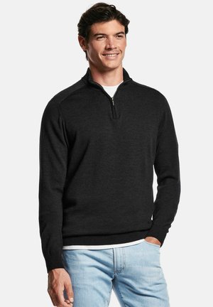 THE MERINO ZIP PULLOVER - Pullover - storms