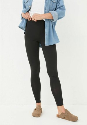 Leggings - Trousers - black