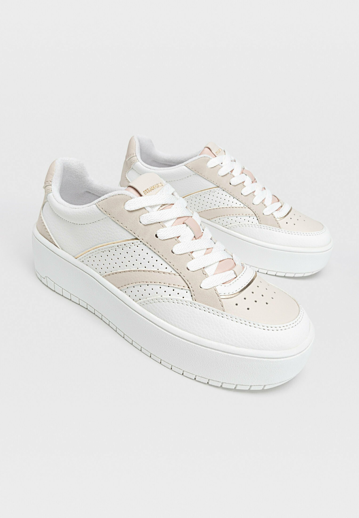 stradivarius platform trainers