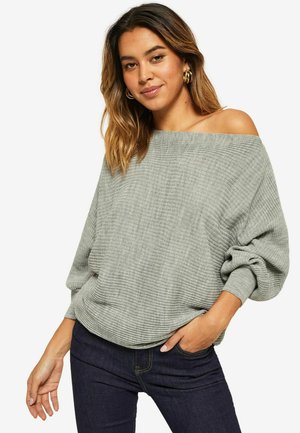 Friends Like These OFF THE SHOULDER  - Strickpullover - grey