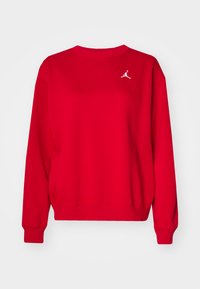 JORDAN BROOKLYN - Sweatshirt - gym red/white