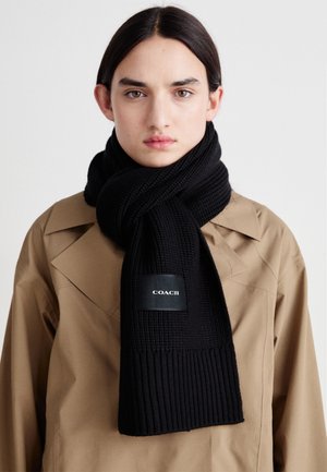 PATCH SCARF - Bufanda - black