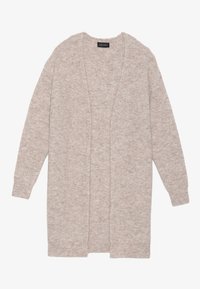 Cardigan - taupe melange
