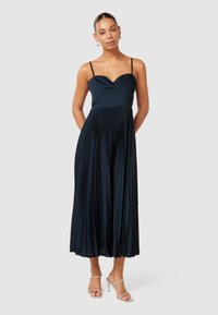 Forever New PLEATED MIDI DRESS - Koktel haljina / svečana haljina - deep navy
