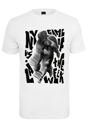 Mister Tee GAME OF THE WEEK - T-Shirt print - white