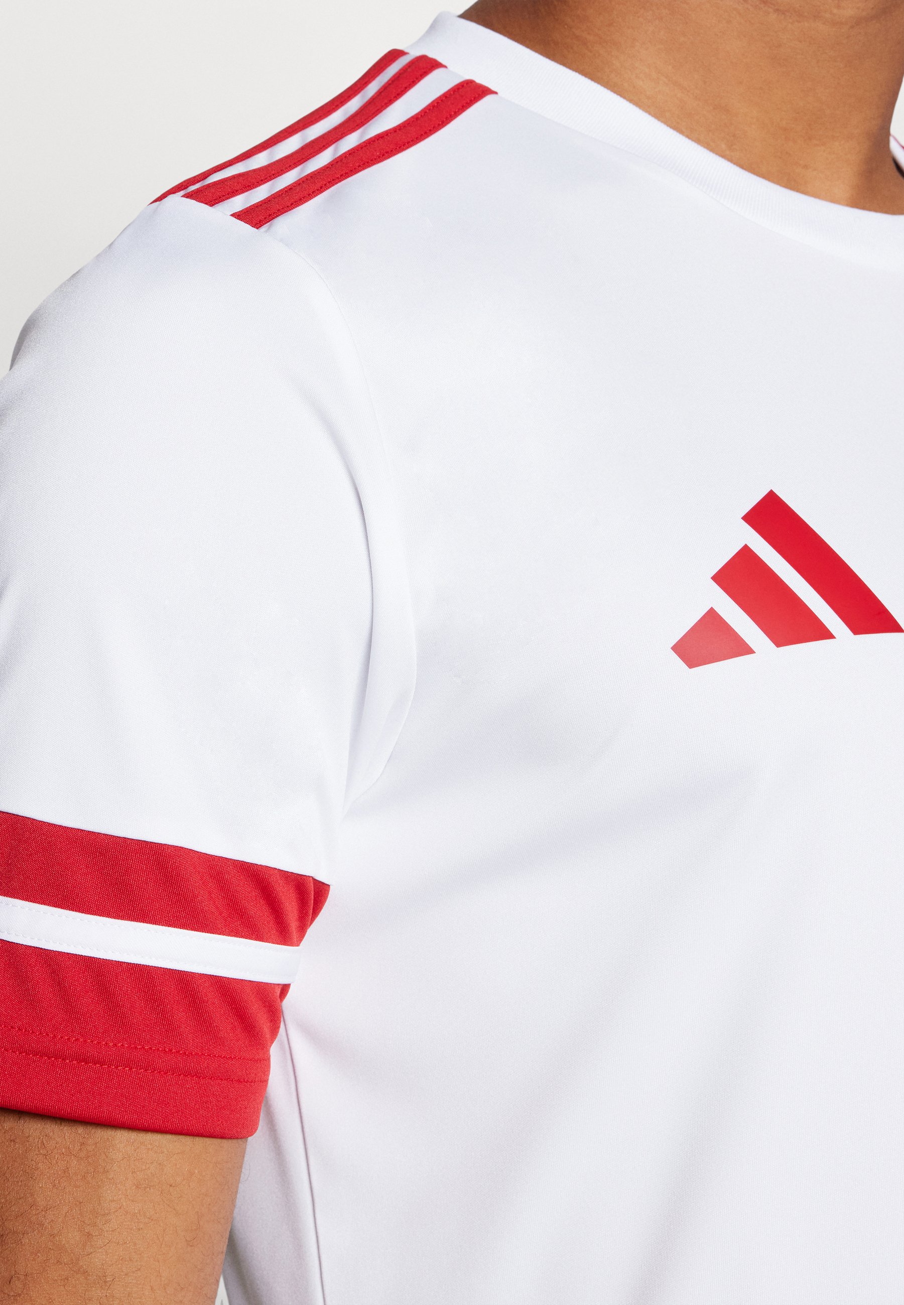売れ筋商品|||アディダス Tシャツ レディース トップス SQUADRA25 SHORT SLEEVE - Sports T-shirt - team power red/white adidas Women's Squadra 25 Jersey Short Sleeve – Pro Soccer