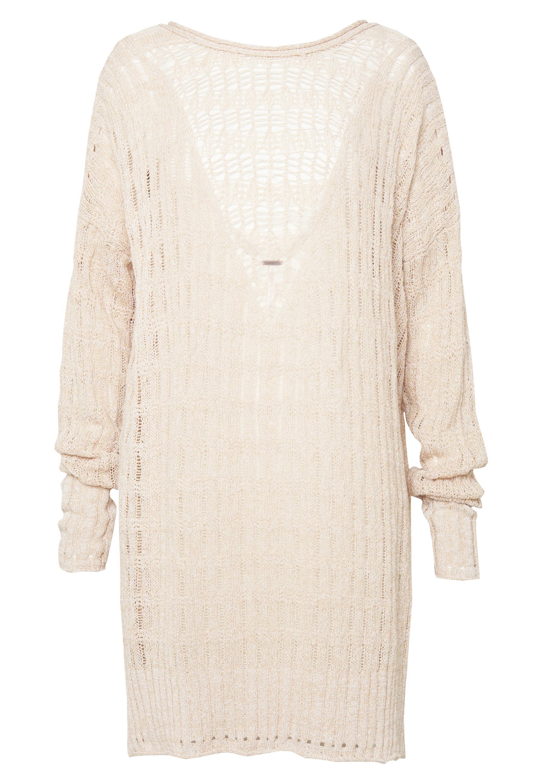Free People PRETTY IN POINTELLE Trui beige melange Gehaakte Truien voor Dames: Shop tot −50% | Stylight