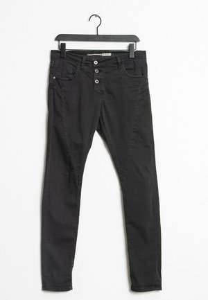 Straight leg jeans - black