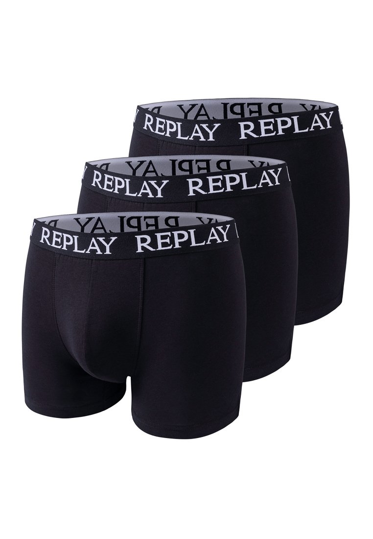 Replay 3 PACK - Onderbroeken - black/Zwart - Zalando.nl