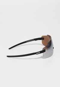 KOO SUPERNOVA UNISEX - Sports glasses - black matt/silver