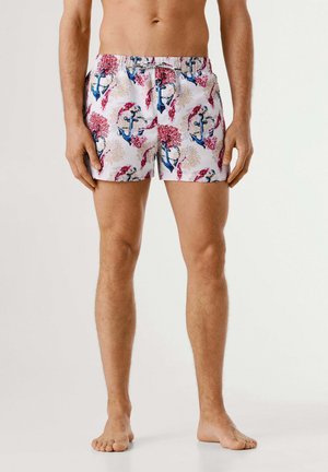 ANCHOR - Zwemshorts - white