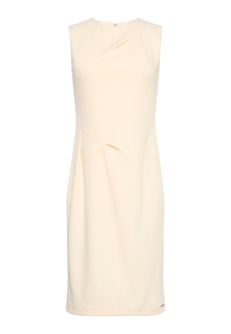 Calvin Klein KNEE LENGTH DRESS - Shift dress - calico/off-white ...