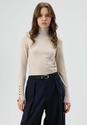 TURTLENECK - Pullover - beige