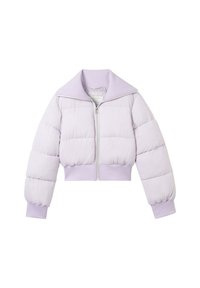 TOM TAILOR - CROPPED PUFFER MIT KRAGEN - Veste d'hiver - cool lilac Image miniature 1