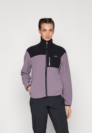 MID LAYER FULL ZIP ESSENTIAL BLOCKED - Fleecejacke - black/gray ridge