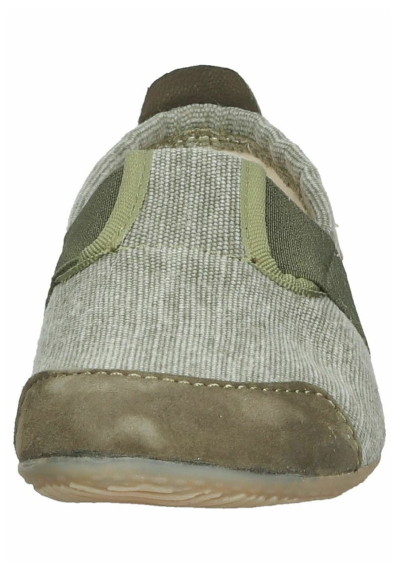 Kinder Klettschuhe | Living Kitzbühel Slipper khaki/khaki - KH15312 Kinder Klettschuhe | Living Kitzbühel Slipper khaki/khaki - KH15312