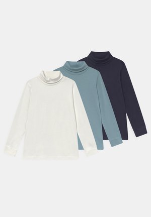 KIDS BOYS 3 PACK - Sweatshirt - offwhite/mittelbau/nacht