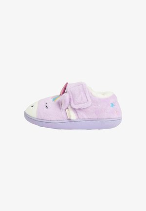 JoJo Maman Bébé UNICORN - REGULAR FIT - Domácí obuv - unicorn lilac