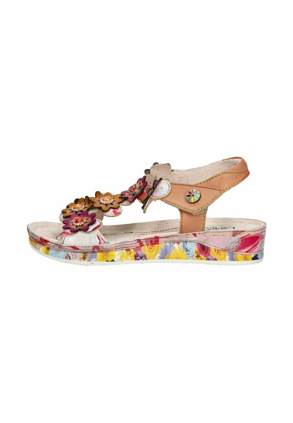 Plateausandalette - rose