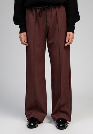 Pantalon classique - chocolat