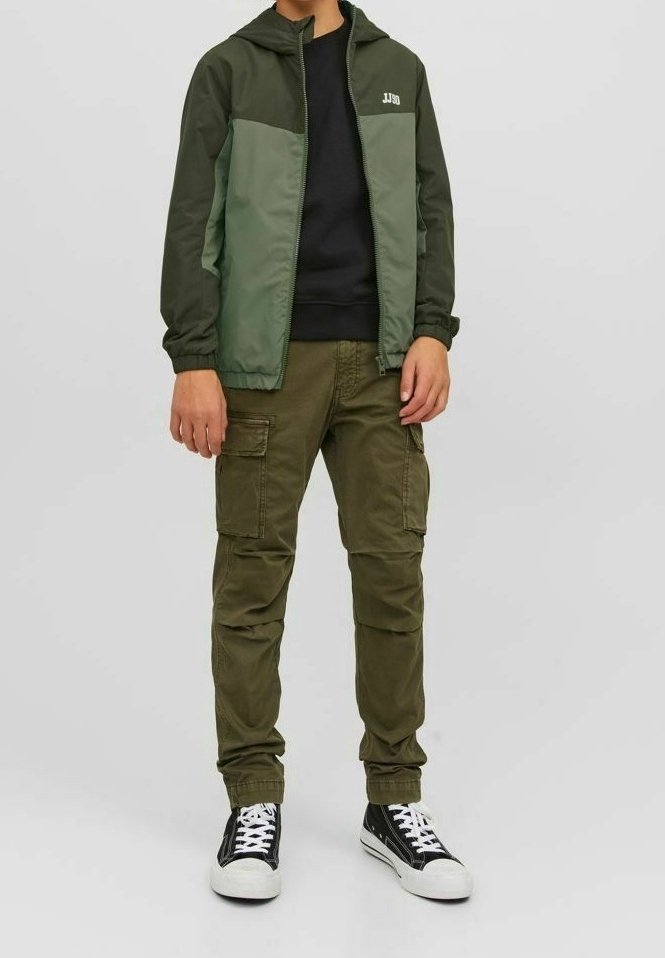 Jack & Jones Junior KAPUZE - Allvädersjacka - forest night