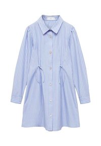 Mango Kids - SERENA - Rochie tip cămașă - blå Imagine miniatură 1