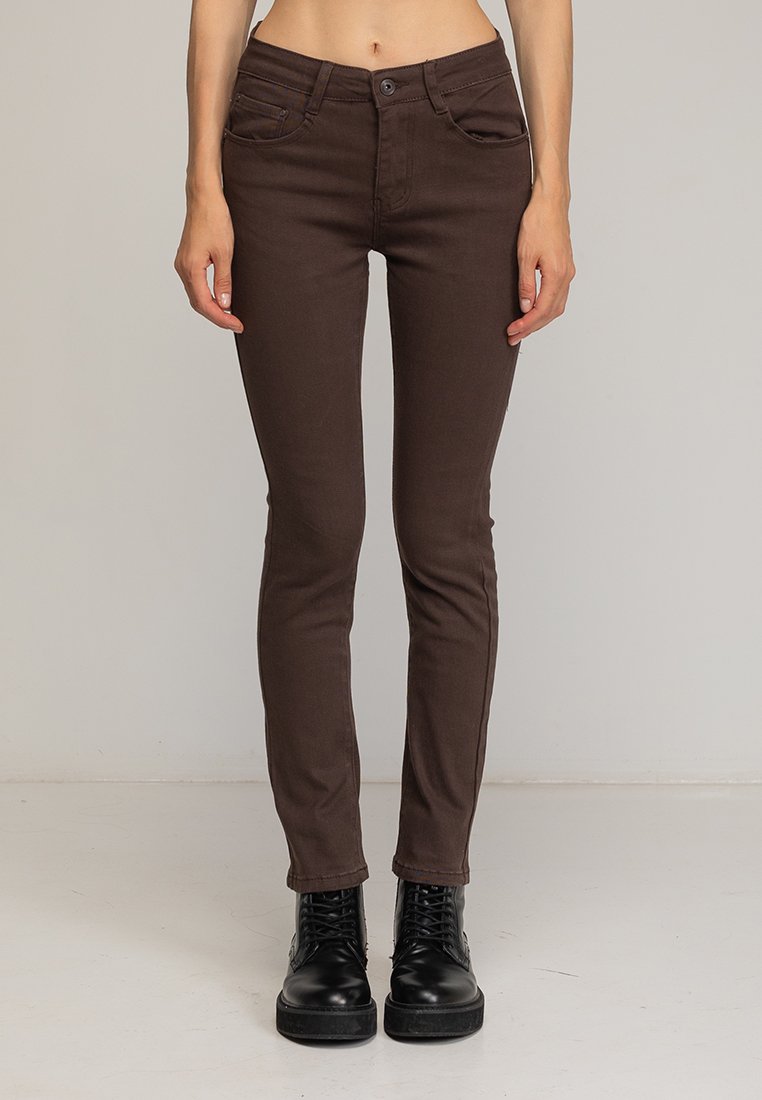 Tantra Slim fit jeans bruin Tantra Slim fit jeans bruin