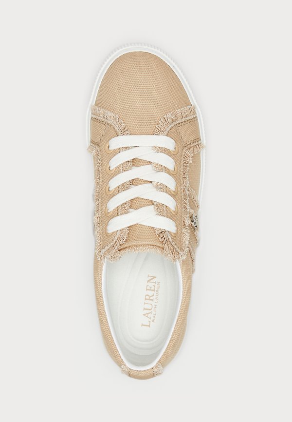 JANSON FRAYED CANVAS SNEAKER - Trainers - sand dune2