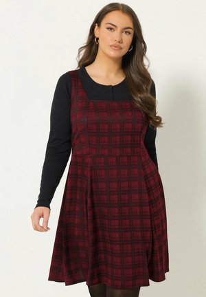 CASUAL  - Jurk - burgundy