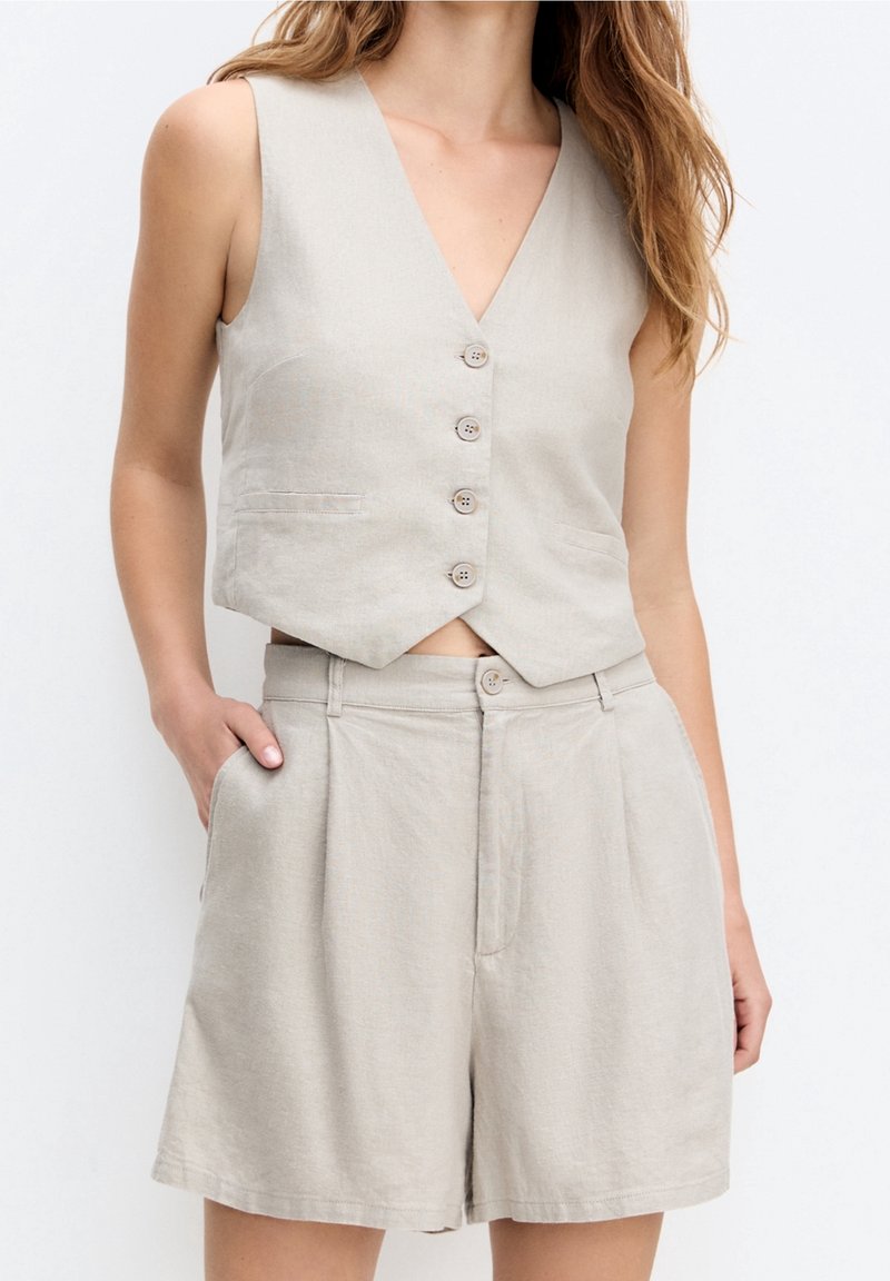 PULL&BEAR Shorts - taupe