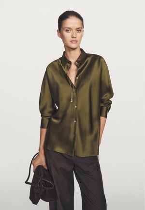 Massimo Dutti Camicia - green