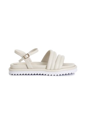Platform sandals - beige