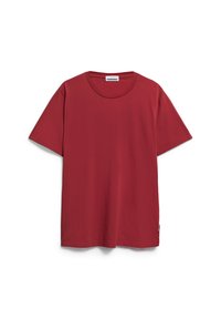 Unselected, dark crimson