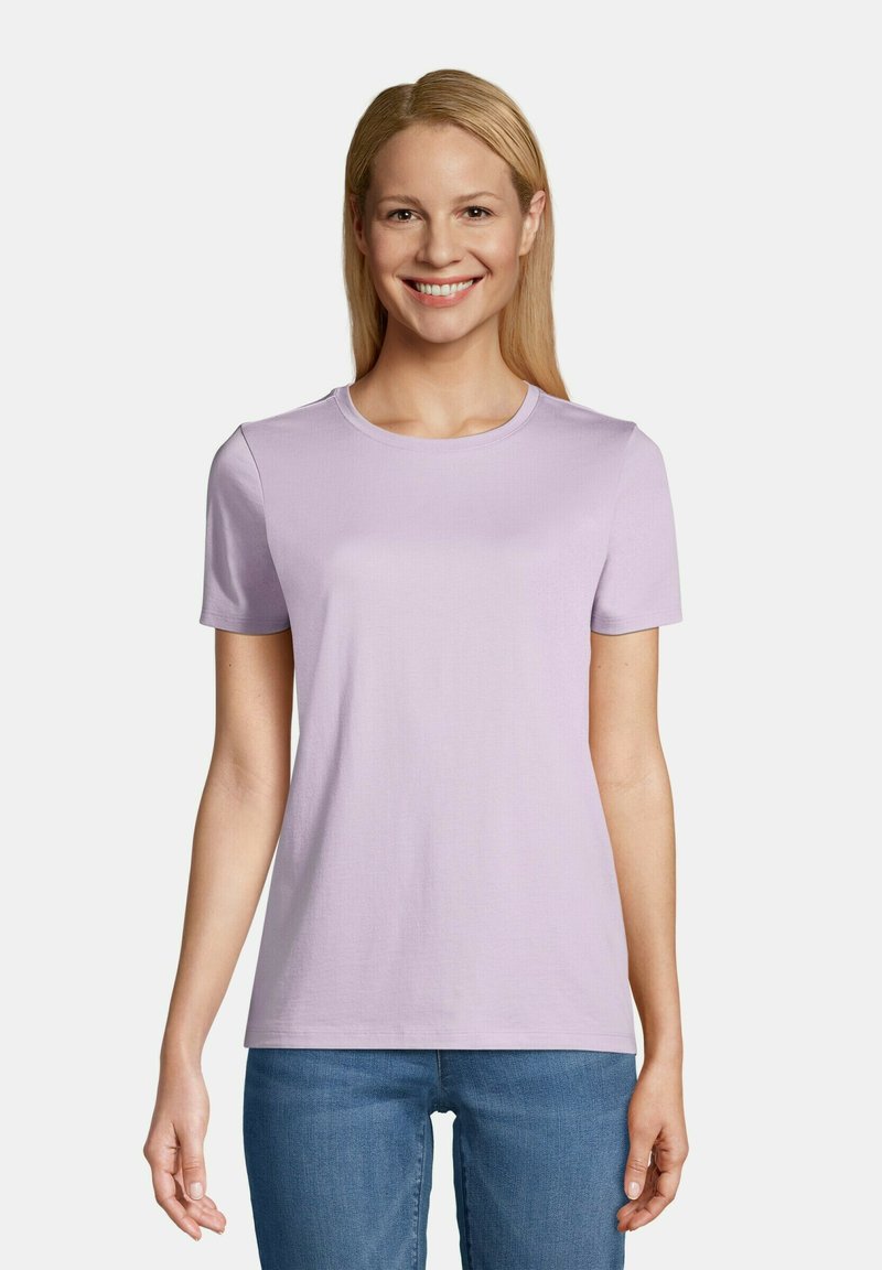 LANDS' END TShirt basic lavender cloud/lila Zalando.de