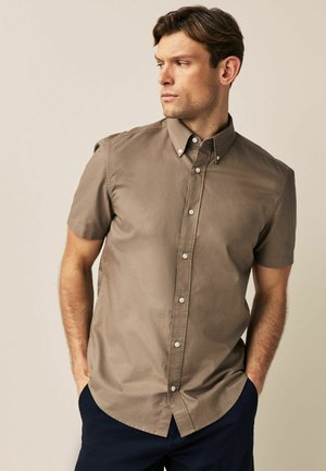 SHORT SLEEVE - REGULAR FIT - Košile - stone