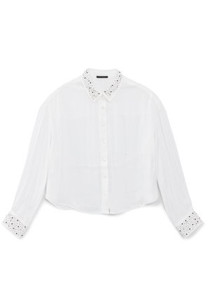 IKKS FREIZEIT - Hemdbluse - white