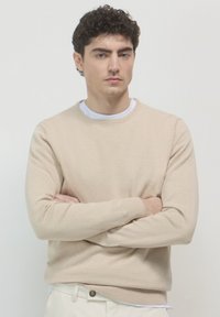 Calliope Strickpullover - beige chiaro melange
