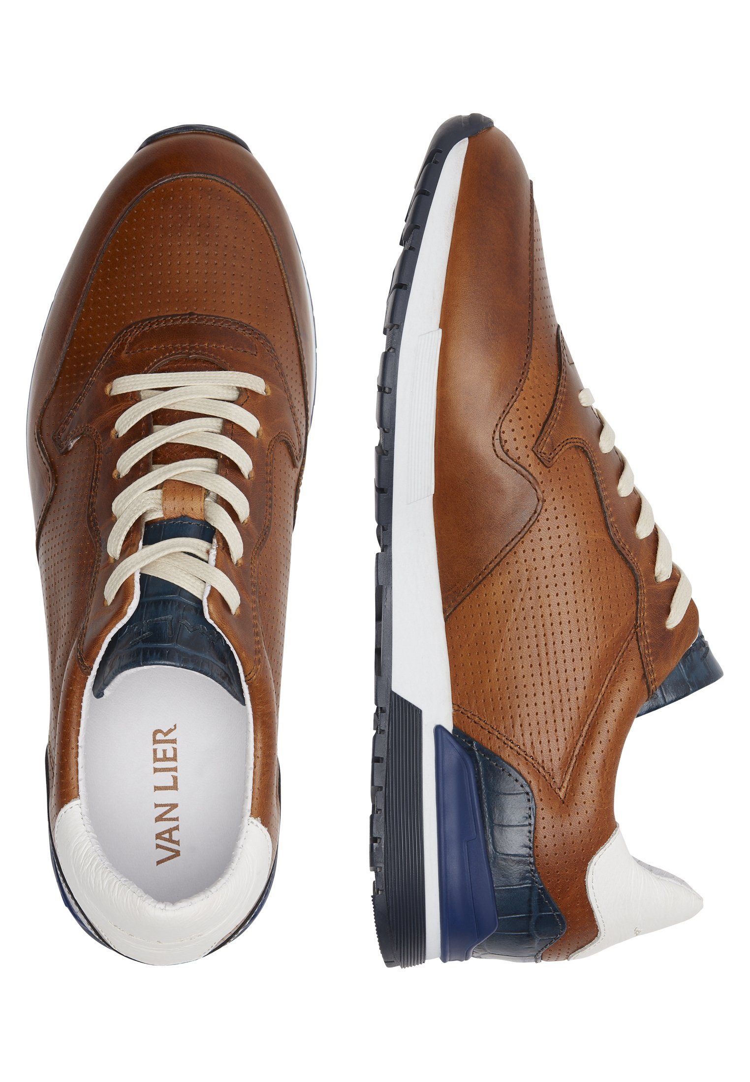 Van Lier CHAVAR - Trainers - cognac/black - Zalando.de