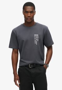 Superdry & Co LOGO  - Camiseta estampada - ebony