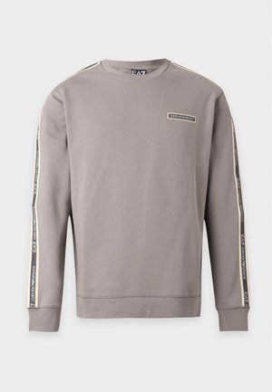 EA7 Emporio Armani, TRAIN LOGO SERIES TAPE - Суитшърт - cloudburst
